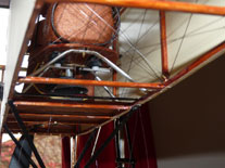 Blériot monoplane fuselage construction detail